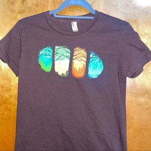 Woot Shirt Tree/Seasons Womens XL